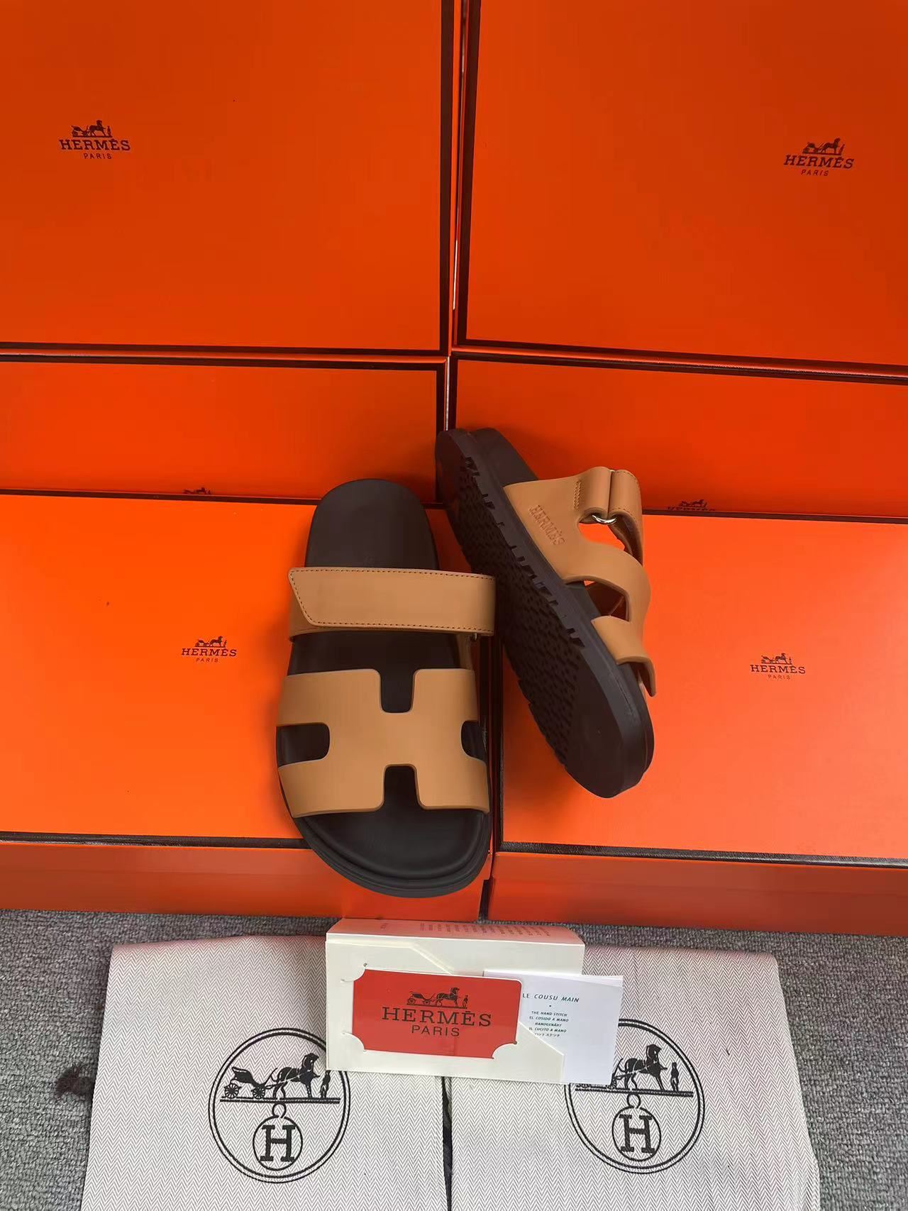 Hermes Slippers